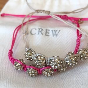 Jcrew adjustable bracelets